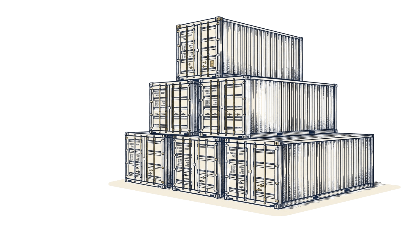 Shipping containers — global logistics and sourcing